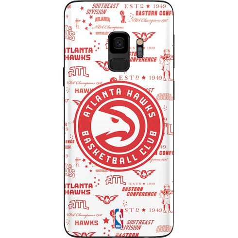 NBA Atlanta Hawks Blast Galaxy S9 Skin