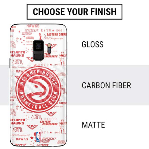 NBA Atlanta Hawks Blast Galaxy S9 Skin