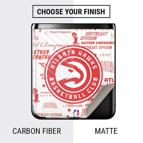 NBA Atlanta Hawks Blast Galaxy Z Flip Skin