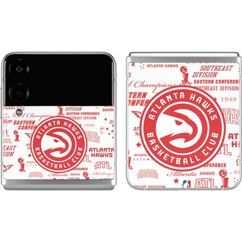 NBA Atlanta Hawks Blast Galaxy Z Flip4 5G Skin