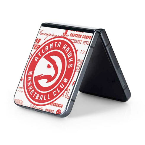 NBA Atlanta Hawks Blast Galaxy Z Flip5 5G Skin
