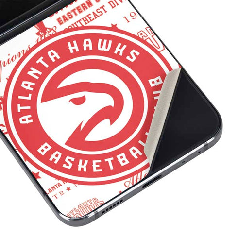 NBA Atlanta Hawks Blast Galaxy Z Flip5 5G Skin