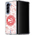 NBA Atlanta Hawks Blast Galaxy Z Fold5 5G Clear Case