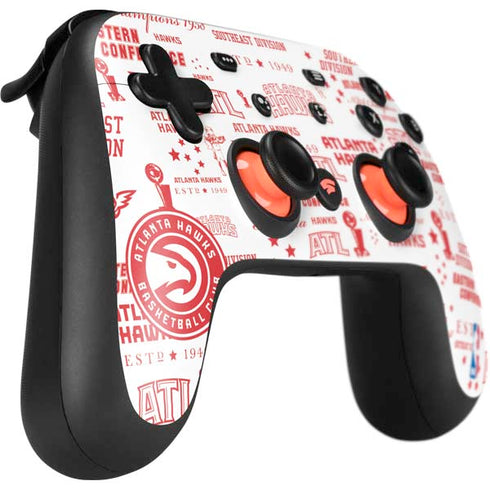 NBA Atlanta Hawks Blast Google Stadia Controller Skin