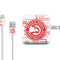 NBA Atlanta Hawks Blast iPad Charger (10W USB) Skin