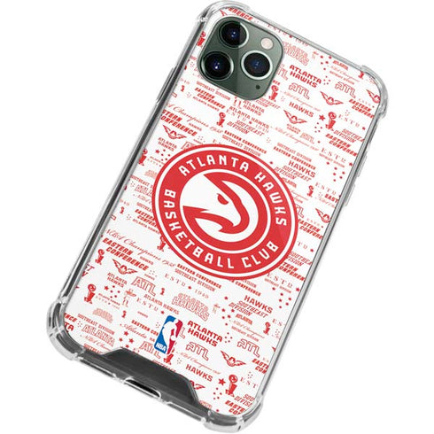 NBA Atlanta Hawks Blast iPhone 11 Pro Max Clear Case