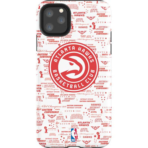 NBA Atlanta Hawks Blast iPhone 11 Pro Max Impact Case