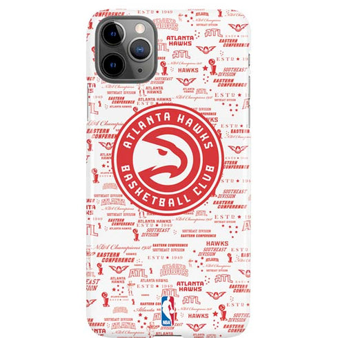NBA Atlanta Hawks Blast iPhone 11 Pro Max Lite Case