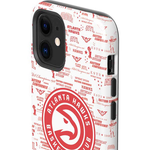 NBA Atlanta Hawks Blast iPhone 12 Impact Case