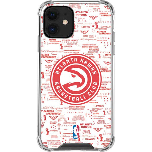 NBA Atlanta Hawks Blast iPhone 12 Mini Clear Case