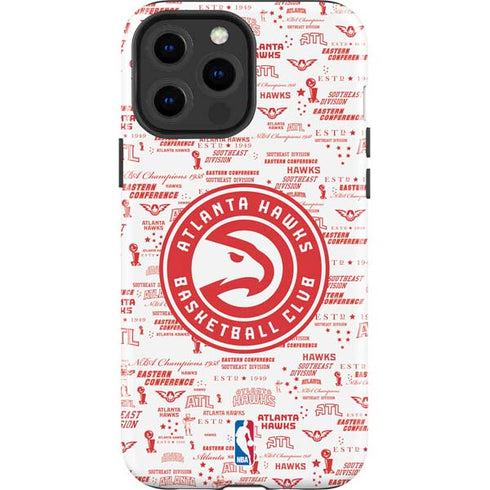 NBA Atlanta Hawks Blast iPhone 13 Pro Max Impact Case