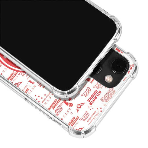 NBA Atlanta Hawks Blast iPhone 14 Clear Case
