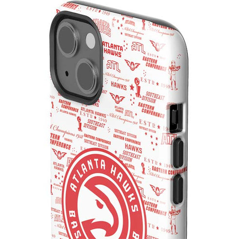 NBA Atlanta Hawks Blast iPhone 15 Plus Impact Case