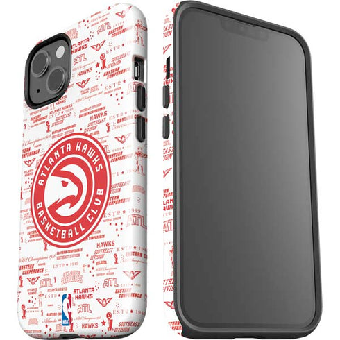 NBA Atlanta Hawks Blast iPhone 14 Plus Impact Case