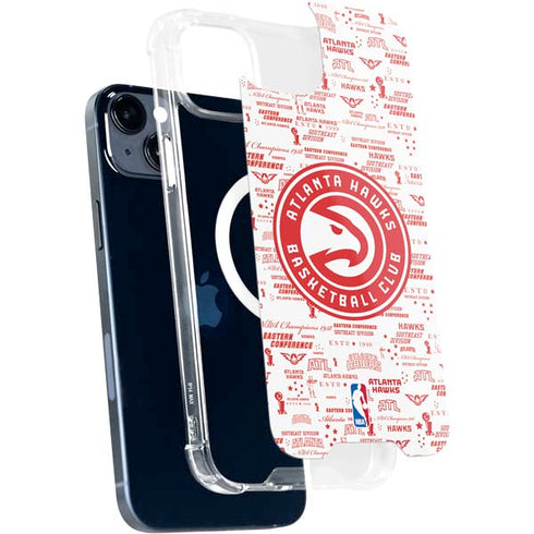 NBA Atlanta Hawks Blast iPhone 15 Plus MagSafe Case
