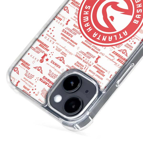 NBA Atlanta Hawks Blast iPhone 15 Plus MagSafe Case