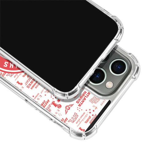 NBA Atlanta Hawks Blast iPhone 15 Pro Clear Case