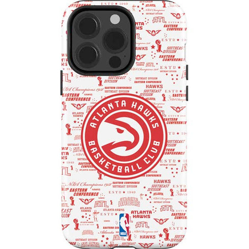 NBA Atlanta Hawks Blast iPhone 15 Pro Impact Case