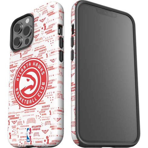 NBA Atlanta Hawks Blast iPhone 15 Pro Max Impact Case