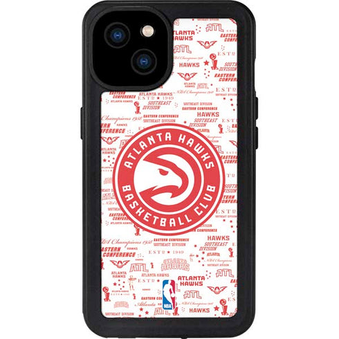 NBA Atlanta Hawks Blast iPhone 15 Plus Waterproof Case