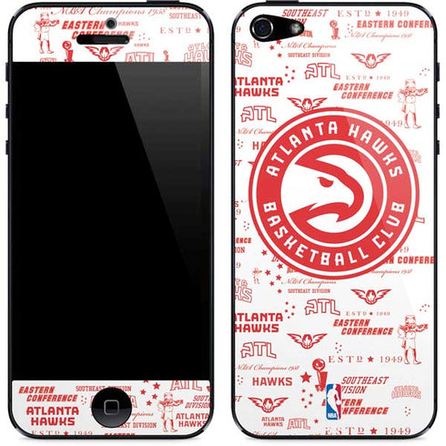 NBA Atlanta Hawks Blast iPhone 5/5s/5SE Skin