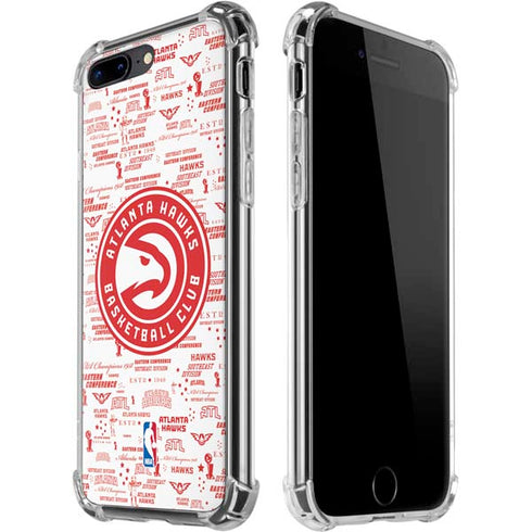 NBA Atlanta Hawks Blast iPhone 7/8 Plus Clear Case