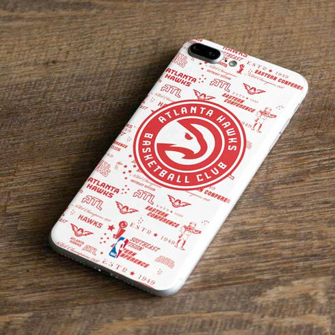 NBA Atlanta Hawks Blast iPhone 8 Plus Skin