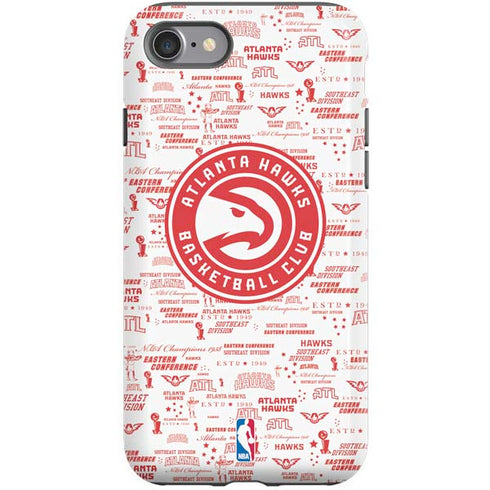 NBA Atlanta Hawks Blast iPhone SE (2nd & 3rd Gen) Pro Case