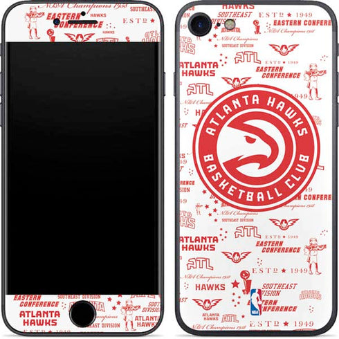 NBA Atlanta Hawks Blast iPhone SE (2nd & 3rd Gen) Skin
