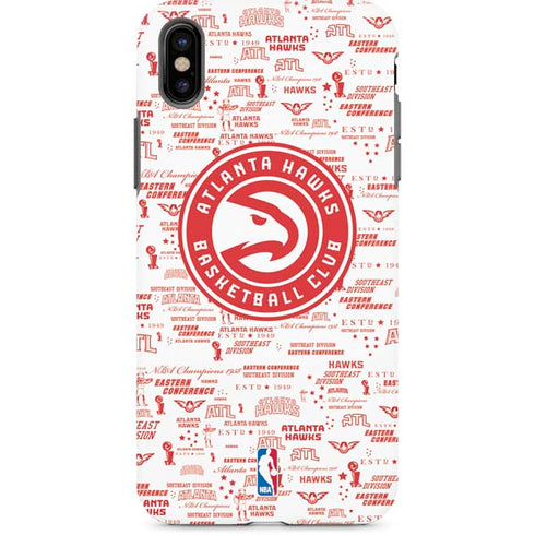 NBA Atlanta Hawks Blast iPhone X Pro Case