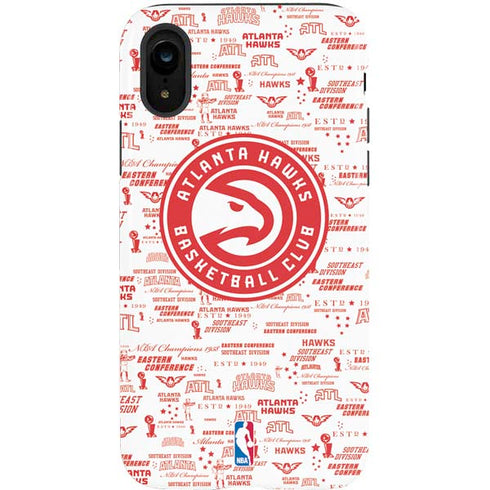 NBA Atlanta Hawks Blast iPhone XR Pro Case