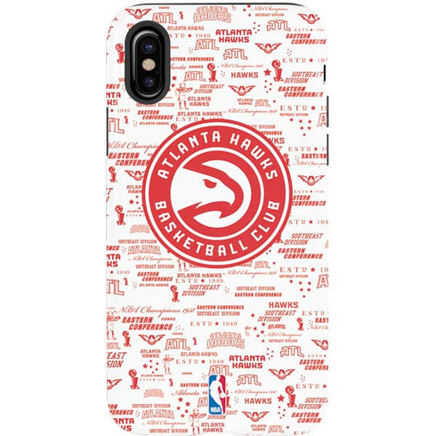 NBA Atlanta Hawks Blast iPhone XS Pro Case