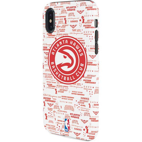 NBA Atlanta Hawks Blast iPhone XS Pro Case