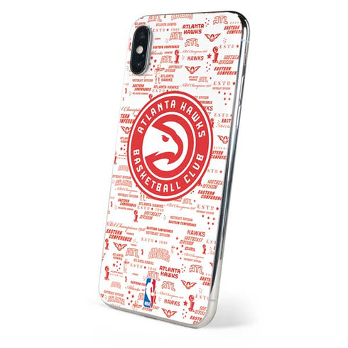 NBA Atlanta Hawks Blast iPhone XS Skin
