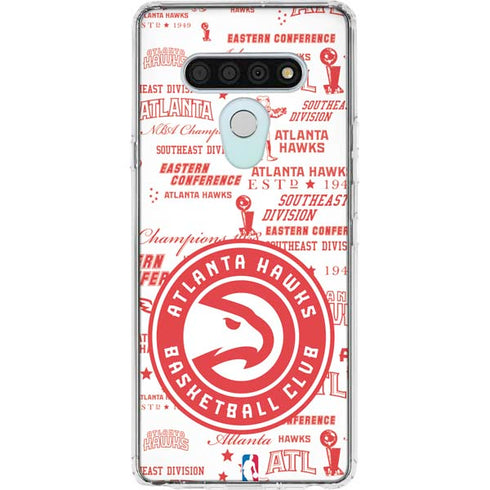 NBA Atlanta Hawks Blast LG Stylo 6 Clear Case