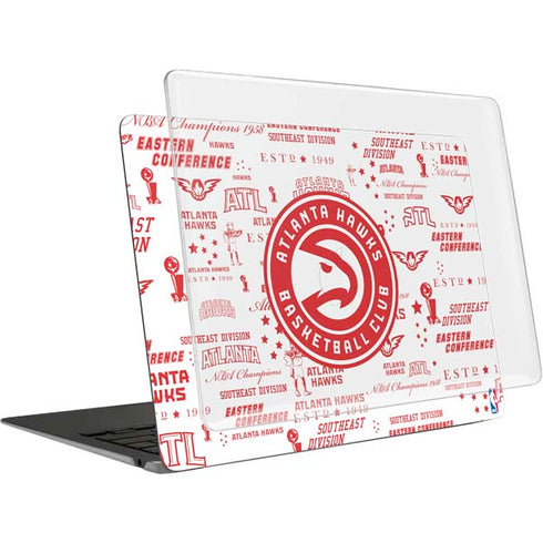 NBA Atlanta Hawks Blast MacBook Air 13in (2020) Case plus Skin