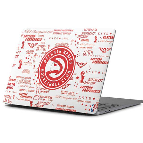 NBA Atlanta Hawks Blast Apple MacBook Pro 13-inch Skin