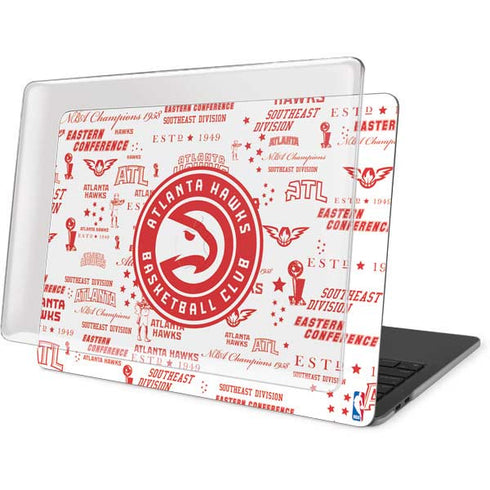 NBA Atlanta Hawks Blast MacBook Pro 13in (2020) Case plus Skin