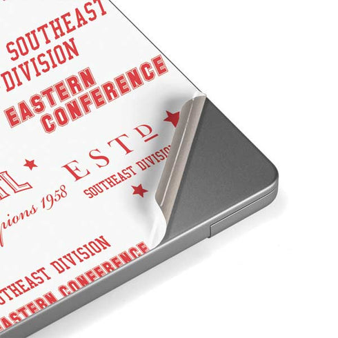 NBA Atlanta Hawks Blast MacBook Pro 14in (2021-24) Skin