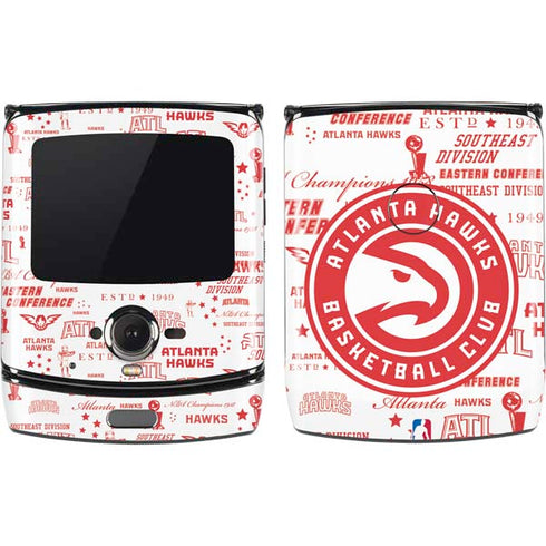 NBA Atlanta Hawks Blast Motorola RAZR Skin