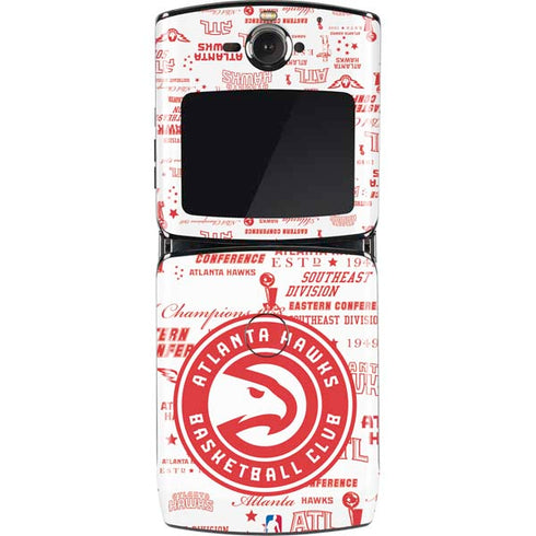 NBA Atlanta Hawks Blast Motorola RAZR Skin