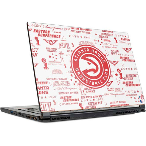 NBA Atlanta Hawks Blast MSI GS65 Stealth Laptop Skin