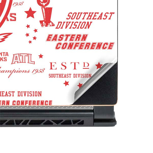 NBA Atlanta Hawks Blast MSI GS65 Stealth Laptop Skin