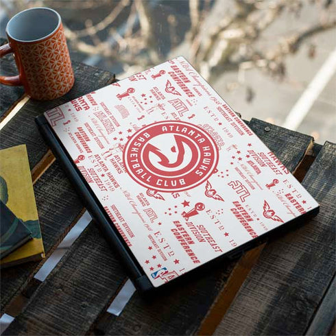 NBA Atlanta Hawks Blast MSI GS65 Stealth Laptop Skin