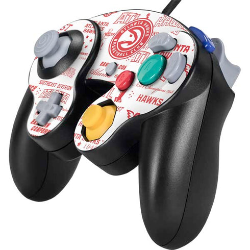 NBA Atlanta Hawks Blast Nintendo GameCube Controller Skin