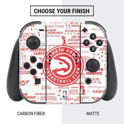 NBA Atlanta Hawks Blast Nintendo Switch Bundle Skin