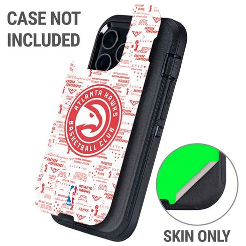 NBA Atlanta Hawks Blast Otterbox Defender iPhone Skin