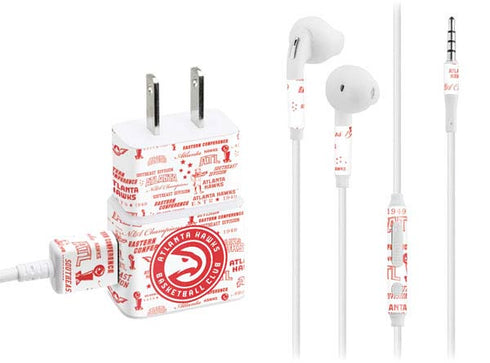 NBA Atlanta Hawks Blast Phone Charger Skin