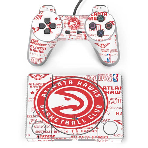 NBA Atlanta Hawks Blast PlayStation Classic Bundle Skin