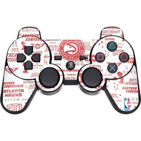 NBA Atlanta Hawks Blast PS3 Dual Shock wireless controller Skin